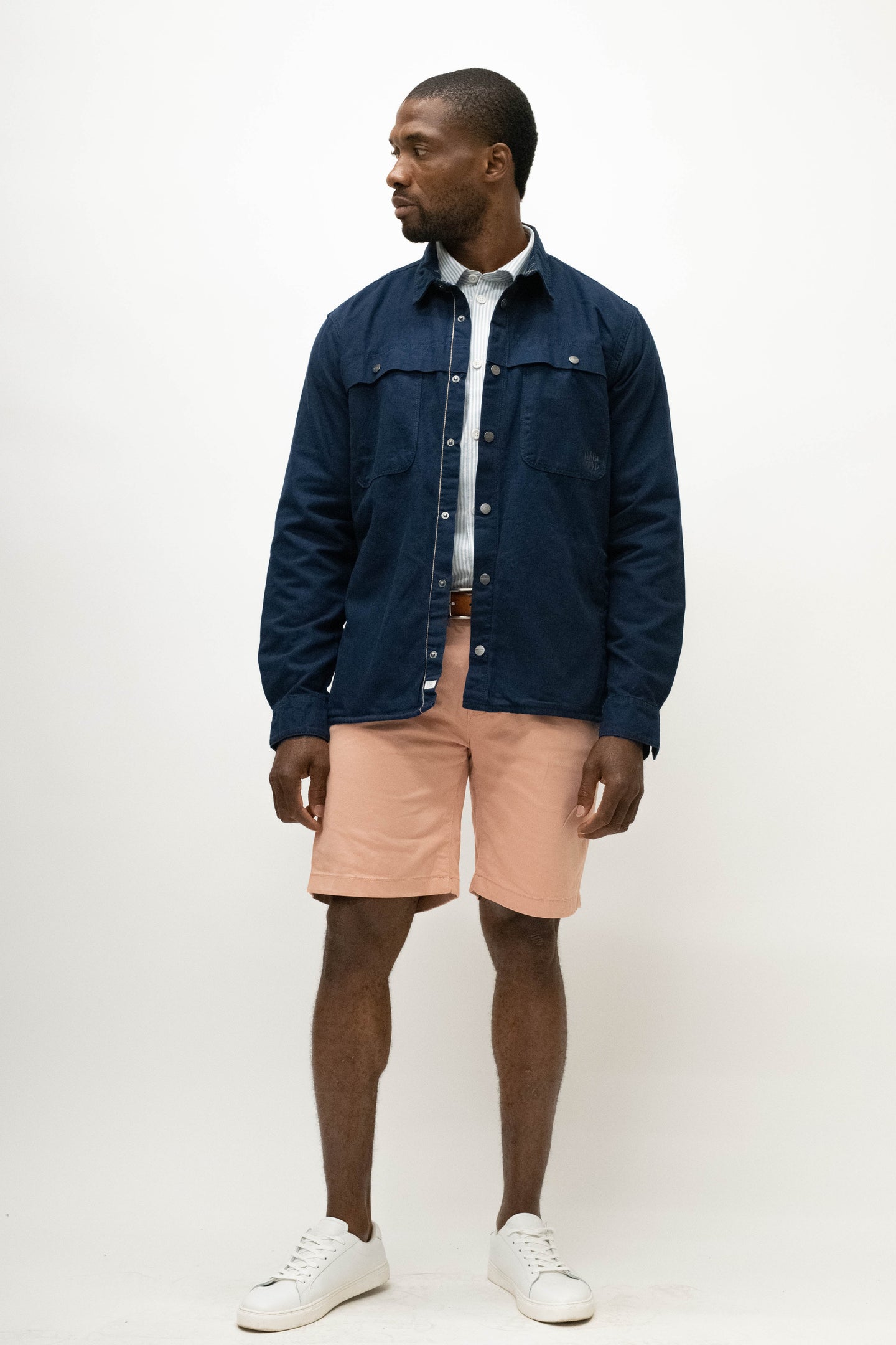 Blend Ambitious Dress Blue Overshirt