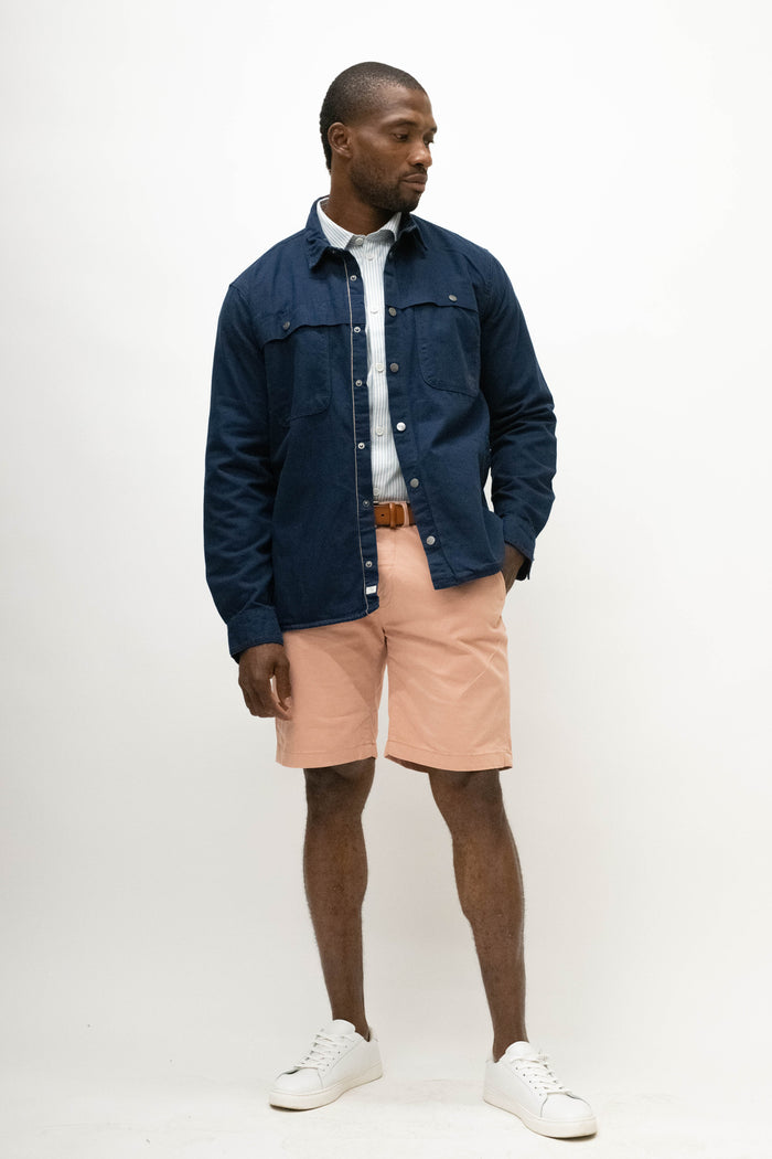Blend Ambitious Dress Blue Overshirt