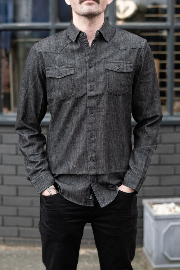 Blend Black Denim Shirt