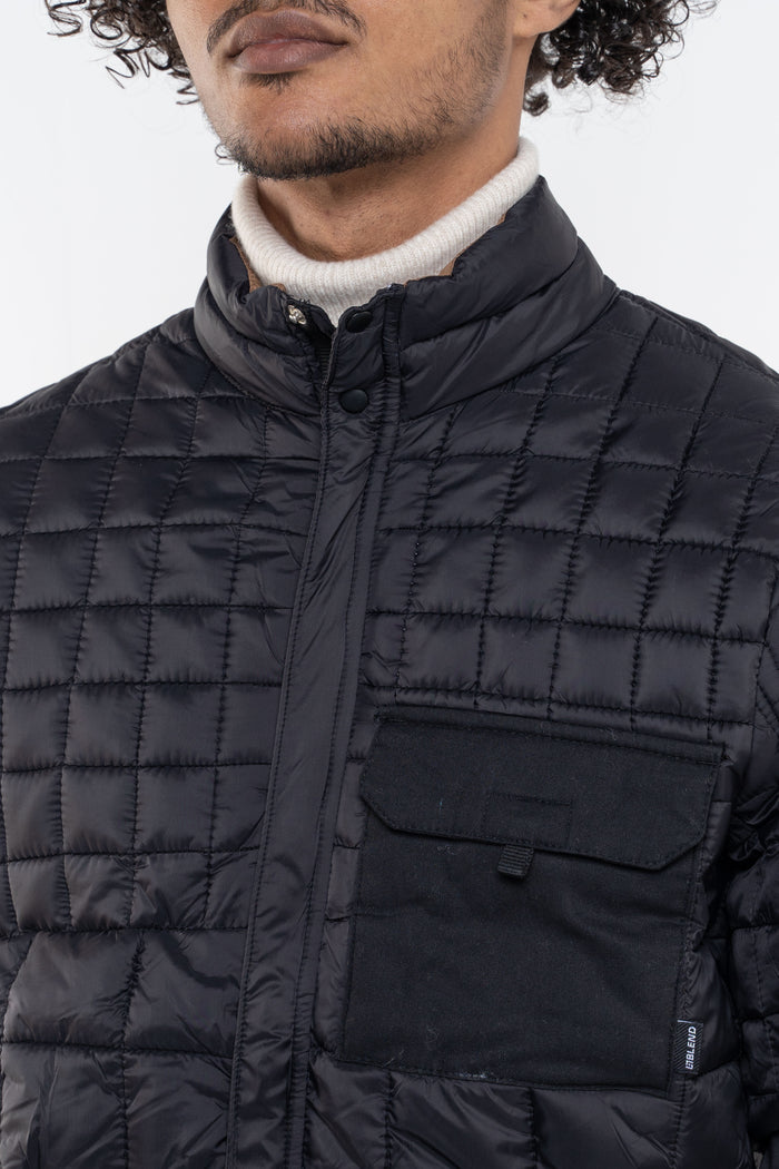 Blend Black Padded Coat