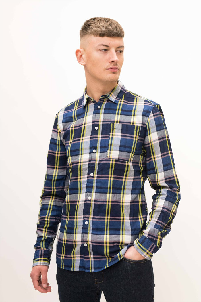 Blend Blue Check Shirt