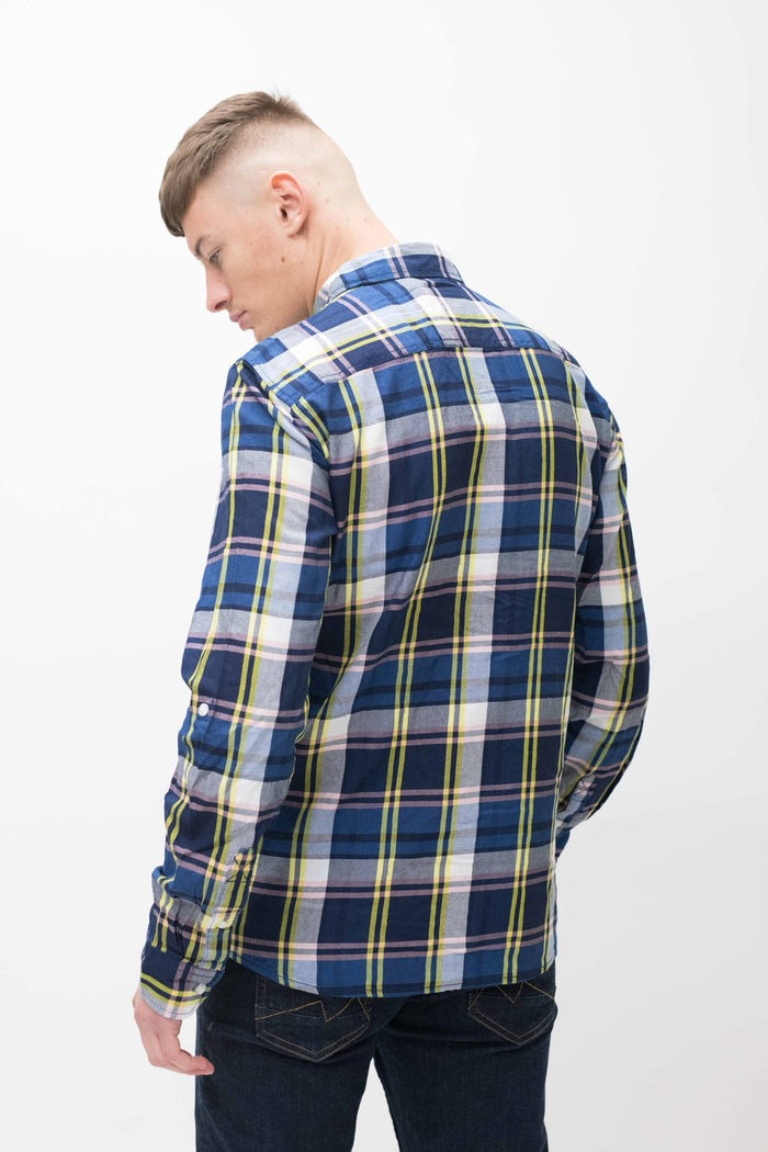 Blend Blue Check Shirt