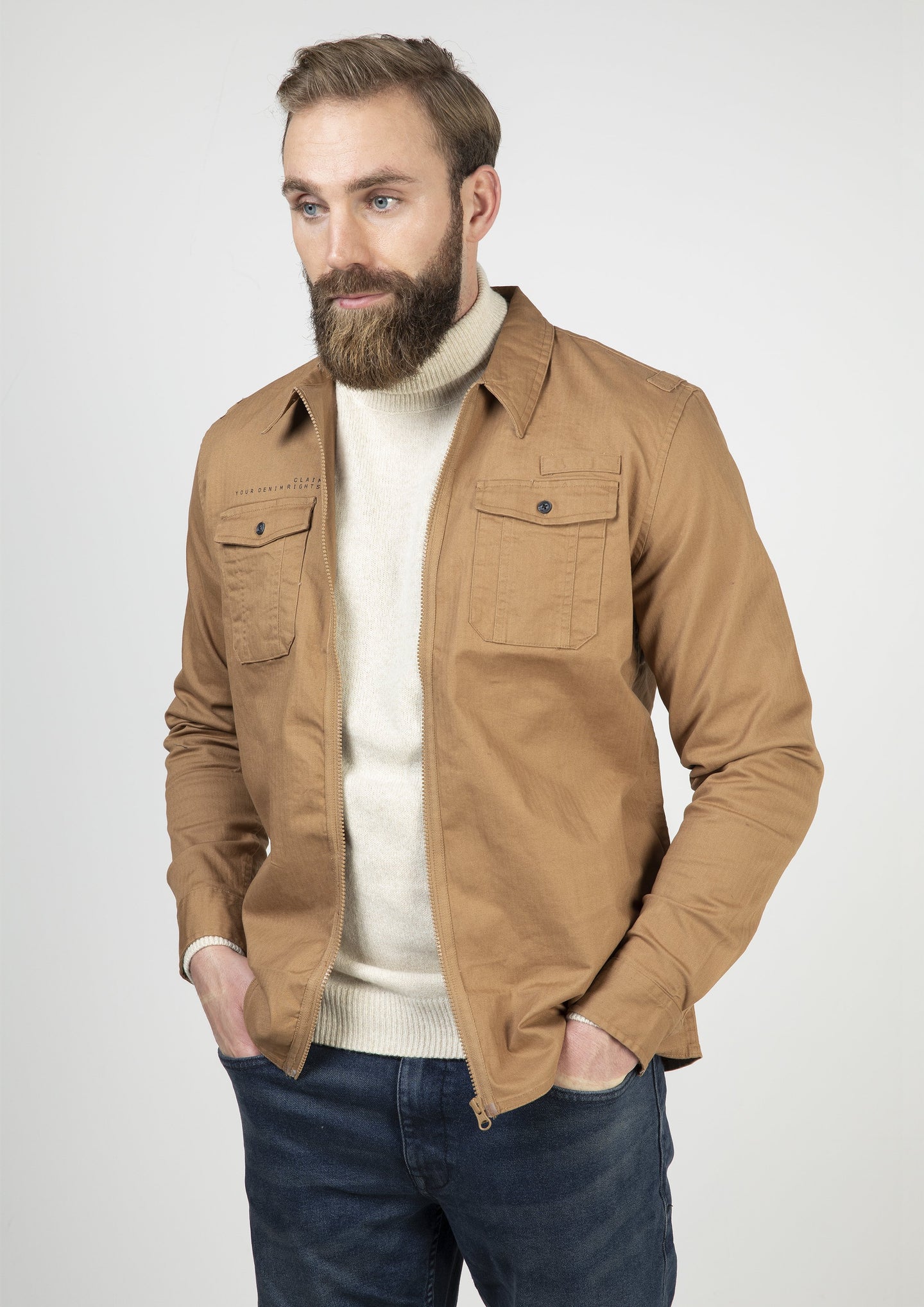 Blend Brown Overshirt