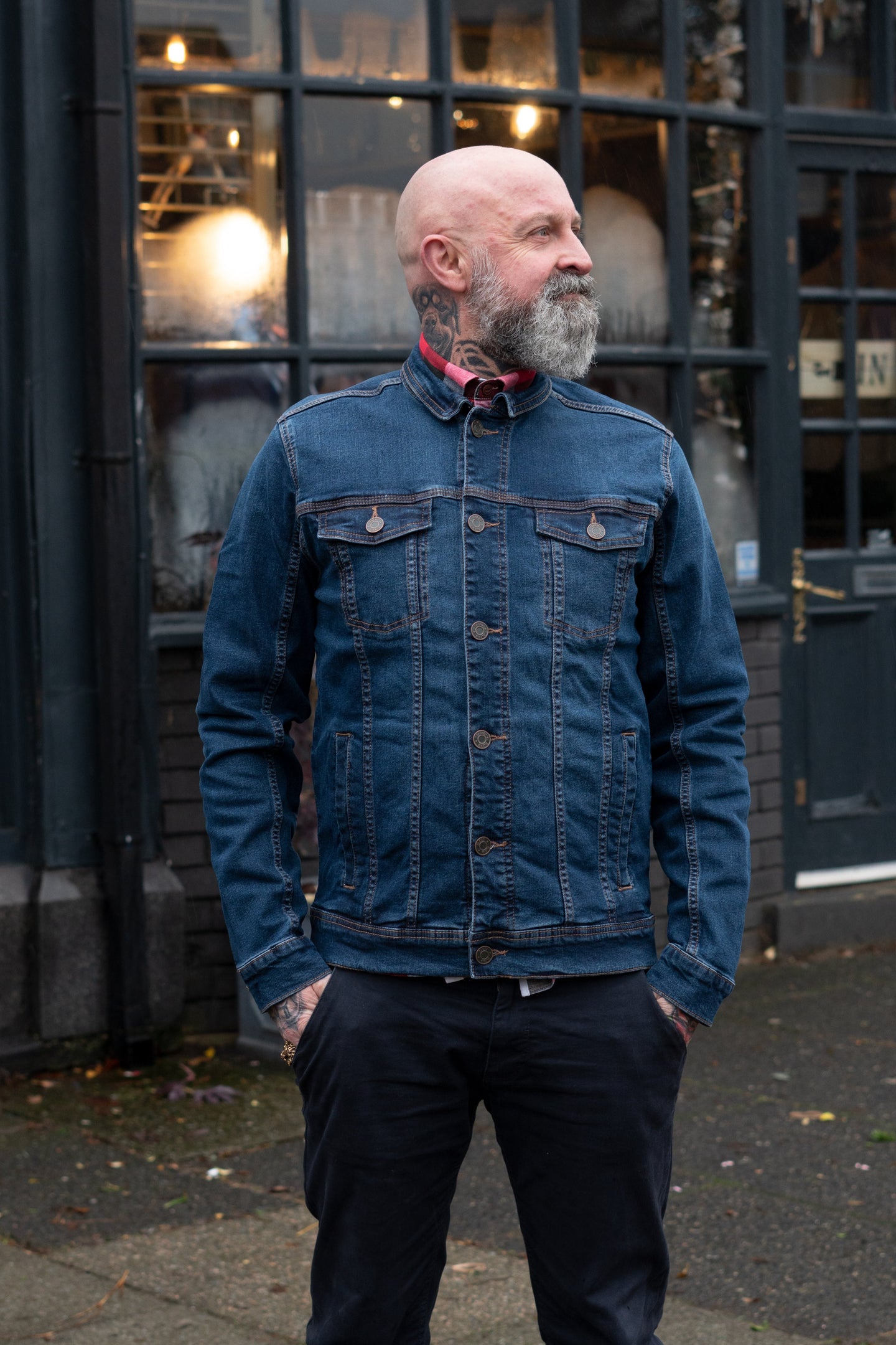 Blend Dark Wash Denim Jacket