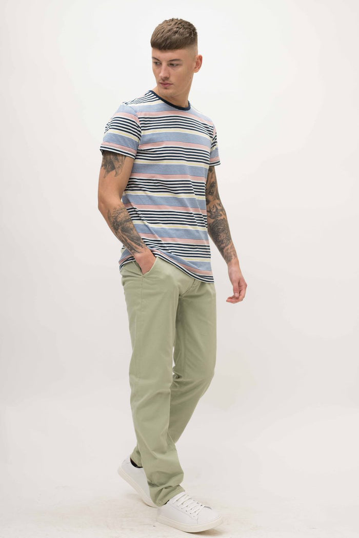 Blend Dress Blue Striped T-Shirt