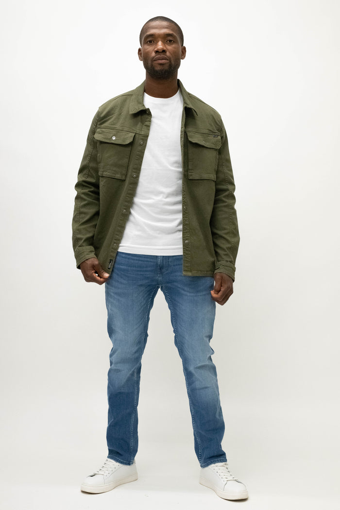 Blend Olive Overshirt