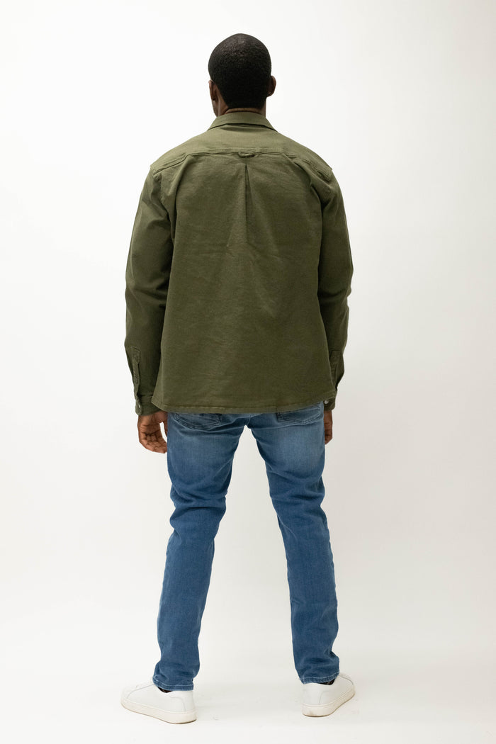 Blend Olive Overshirt