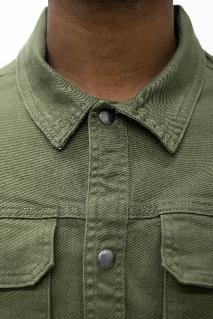 Blend Olive Overshirt