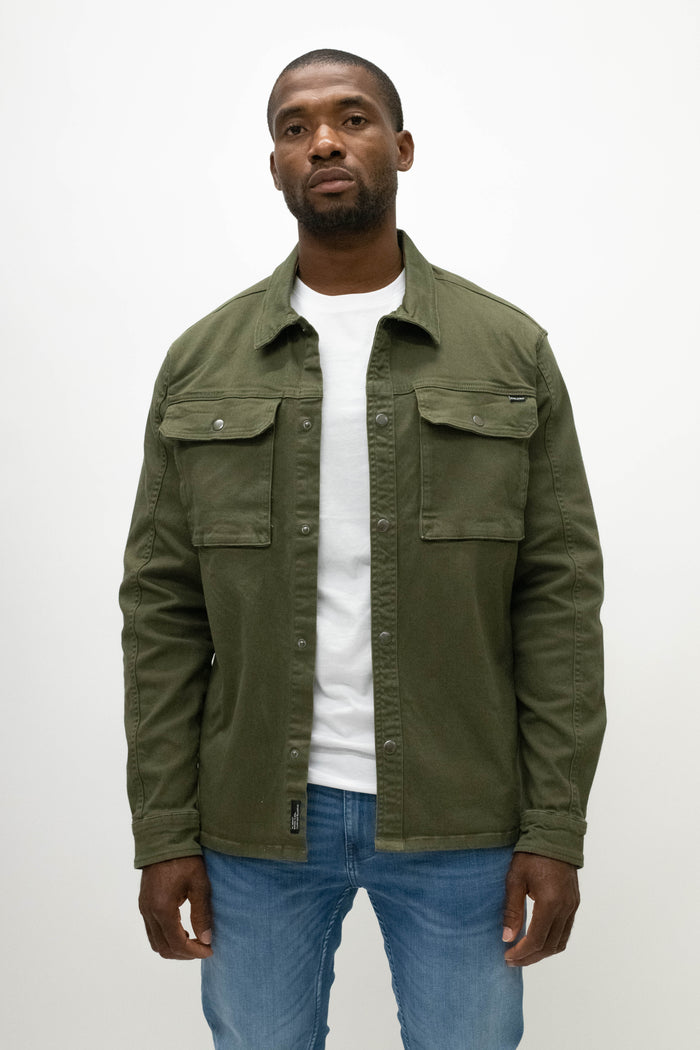 Blend Olive Overshirt
