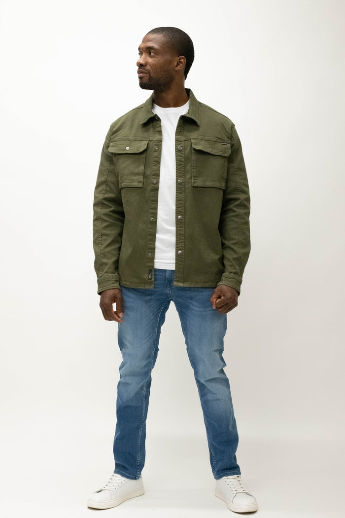 Blend Olive Overshirt