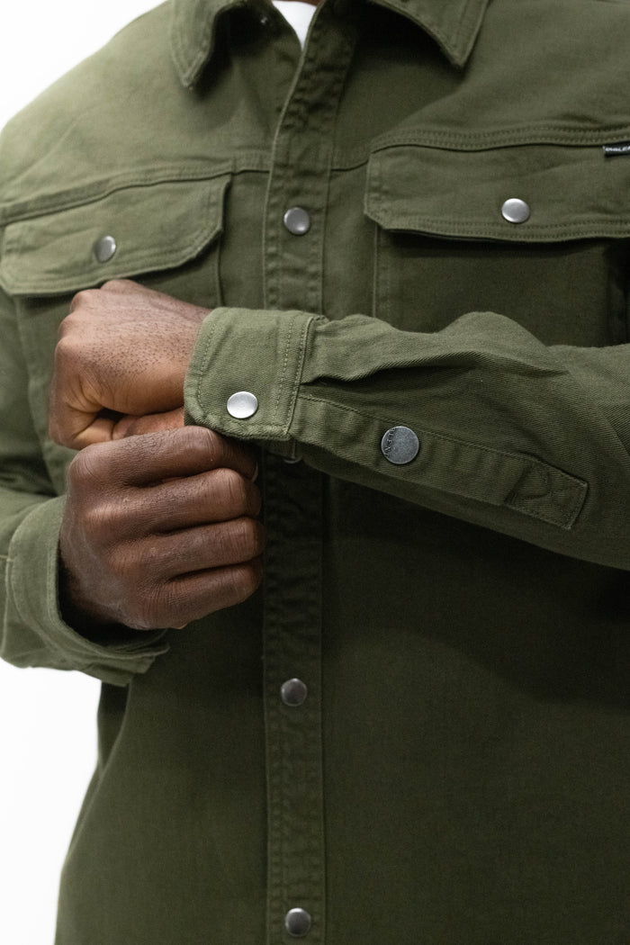 Blend Olive Overshirt