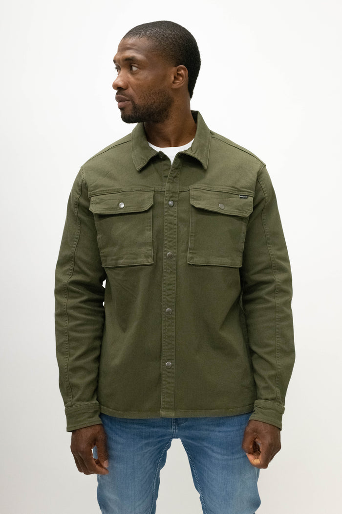 Blend Olive Overshirt