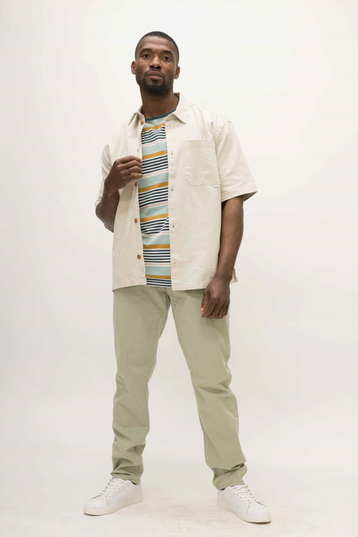 Blend Teal Striped T-Shirt