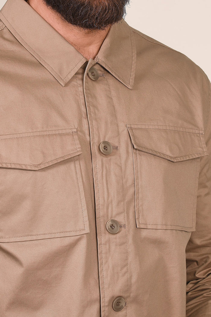 Casual Friday Beige Overshirt