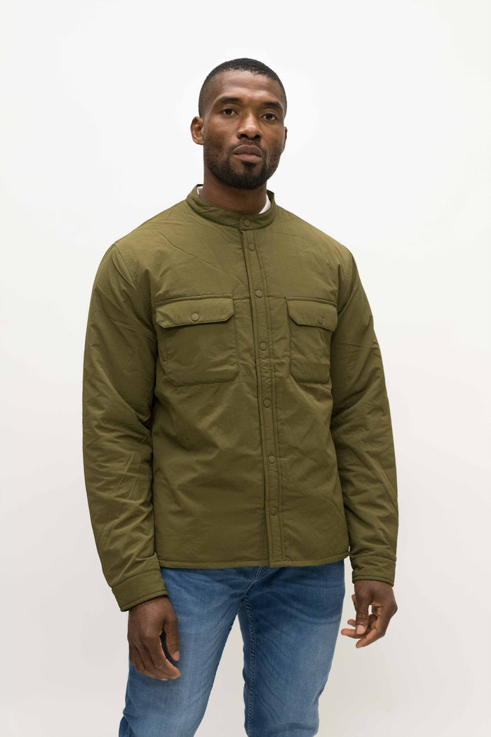 Casual Friday Oak Olive Padded Jacket
