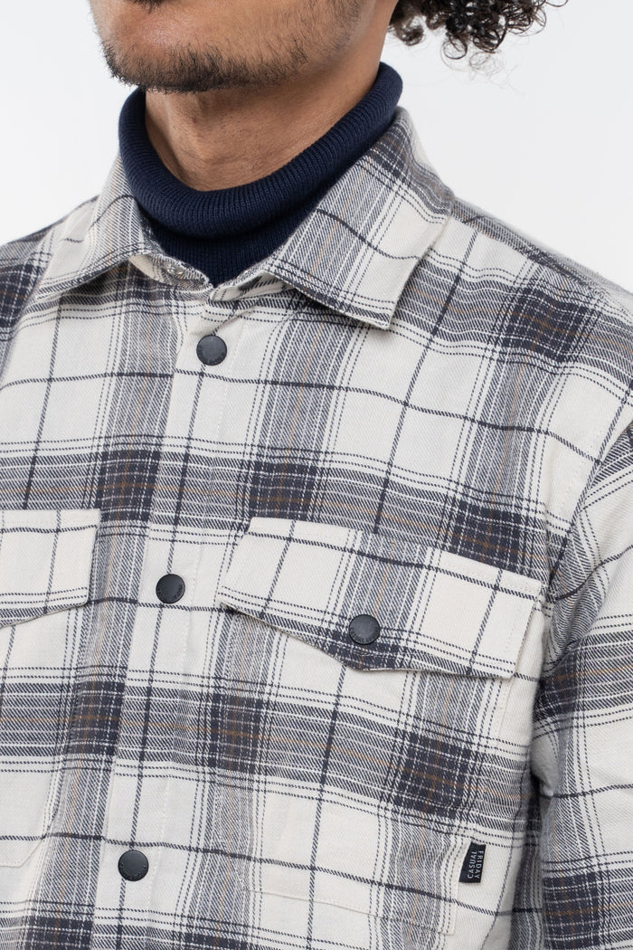 Casual Friday Pelican Checked Overshirt