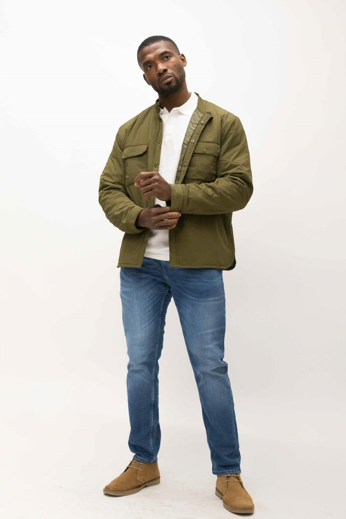 Casual Friday Tristan Ecru Bubble Polo Shirt