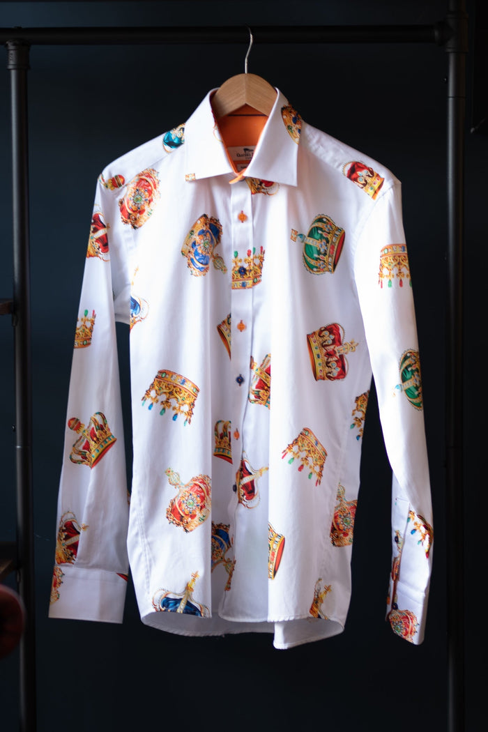Claudio Lugli White Crown Shirt