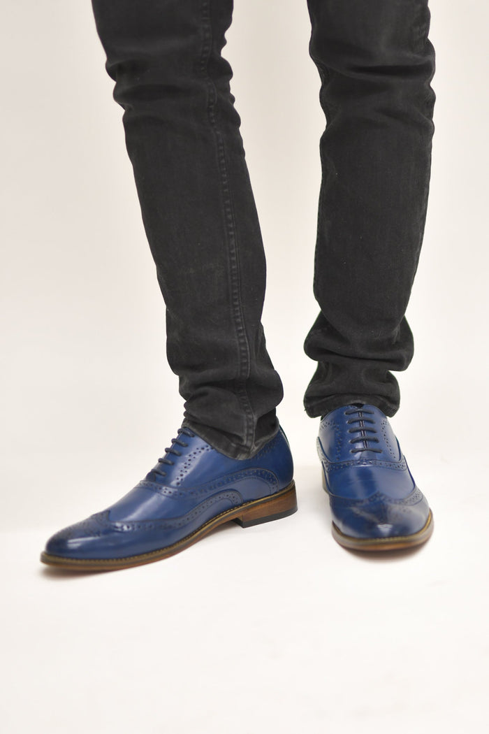 Goor Blue Brogues