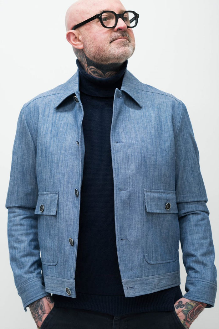 Guide London Blue Lightweight Jacket