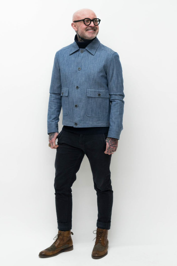 Guide London Blue Lightweight Jacket