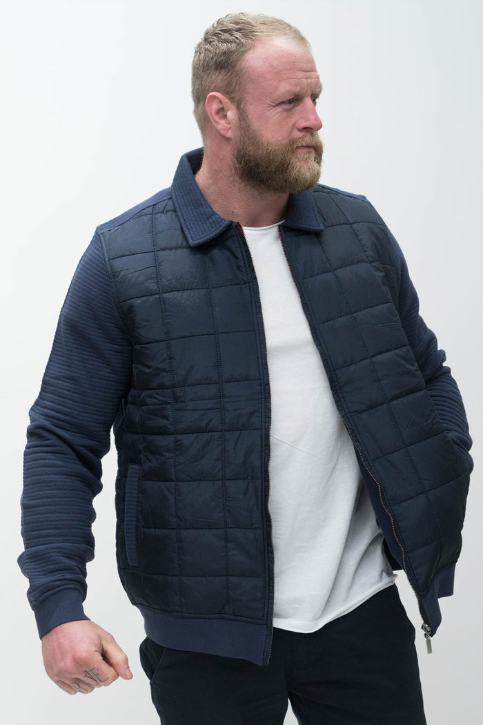 Guide London Navy Quilted Jacket