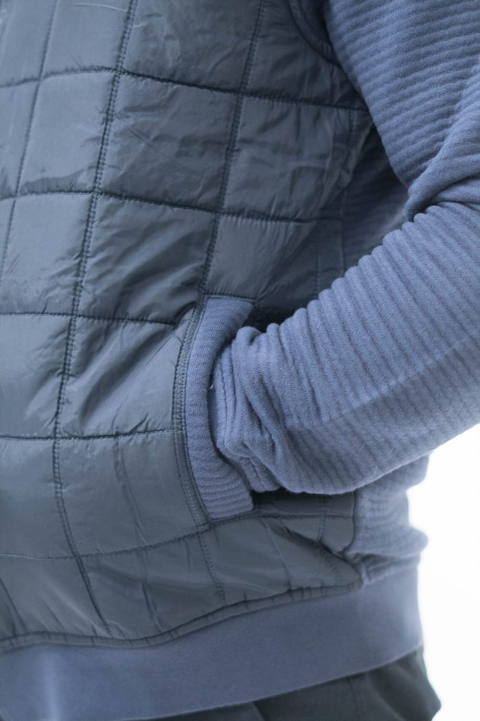 Guide London Navy Quilted Jacket