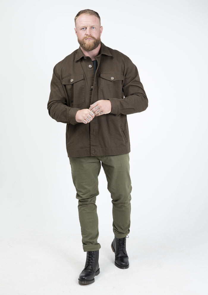 Guide London Olive Overshirt