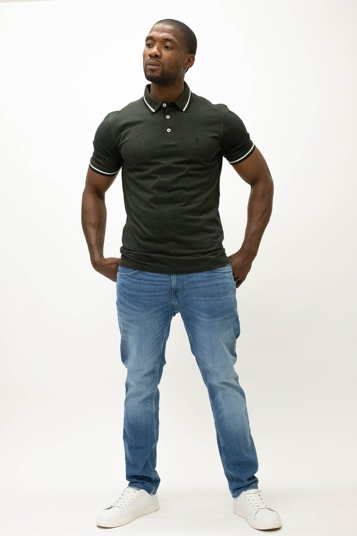 Jack & Jones Forest Night Polo T-Shirt