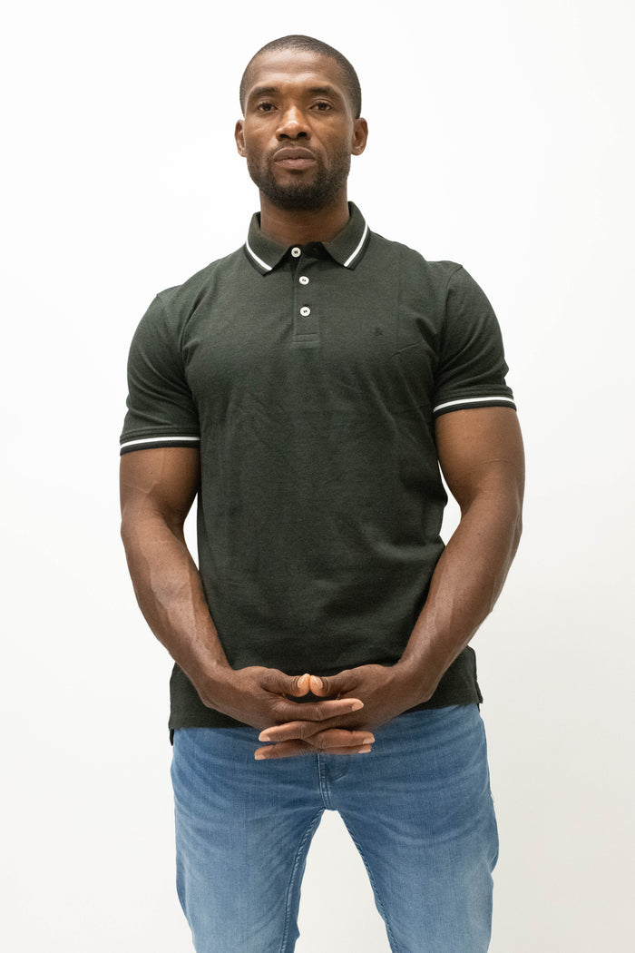 Jack & Jones Forest Night Polo T-Shirt