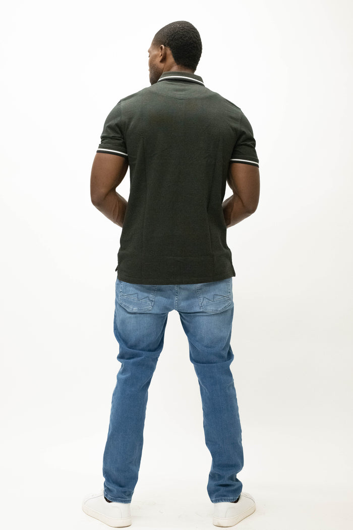 Jack & Jones Forest Night Polo T-Shirt