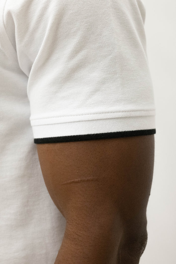 Jack & Jones White Polo T-Shirt