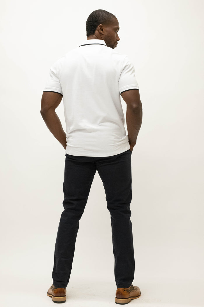 Jack & Jones White Polo T-Shirt
