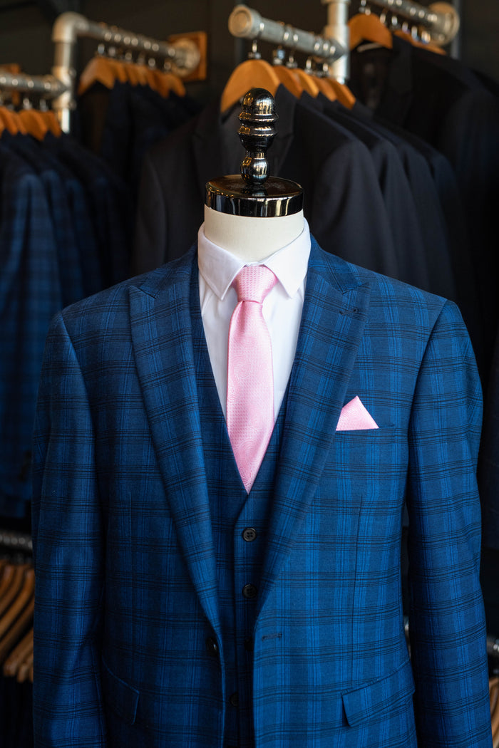 Knightsbridge Neckwear Pink Paisley Tie Pink
