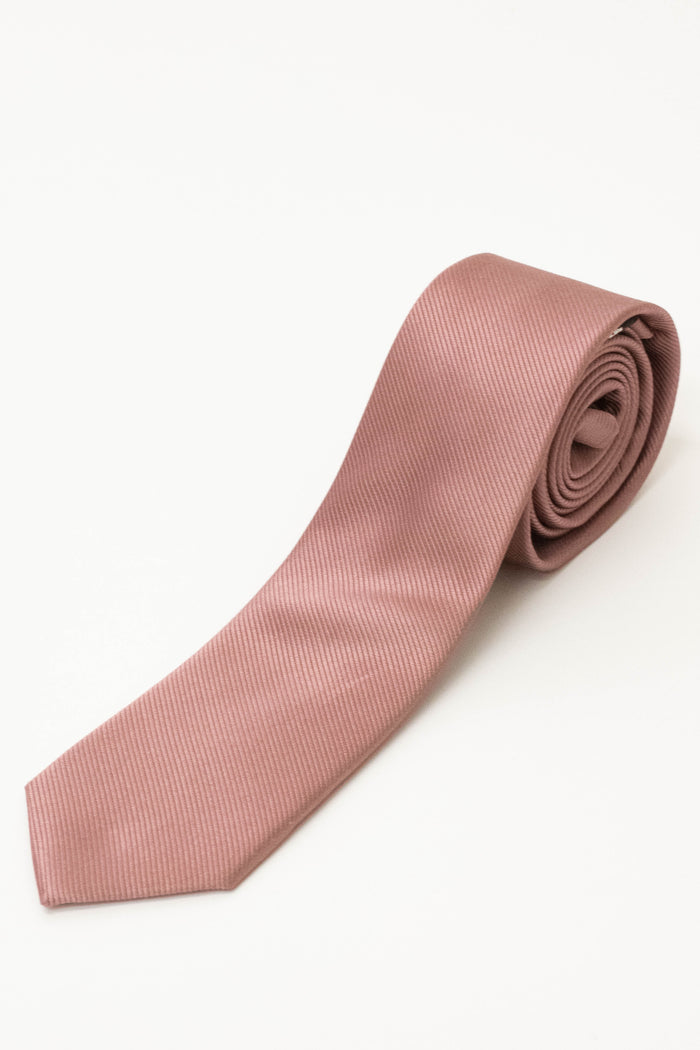 Knightsbridge Neckwear Soft Burgundy Woven Silk Tie Burgundy