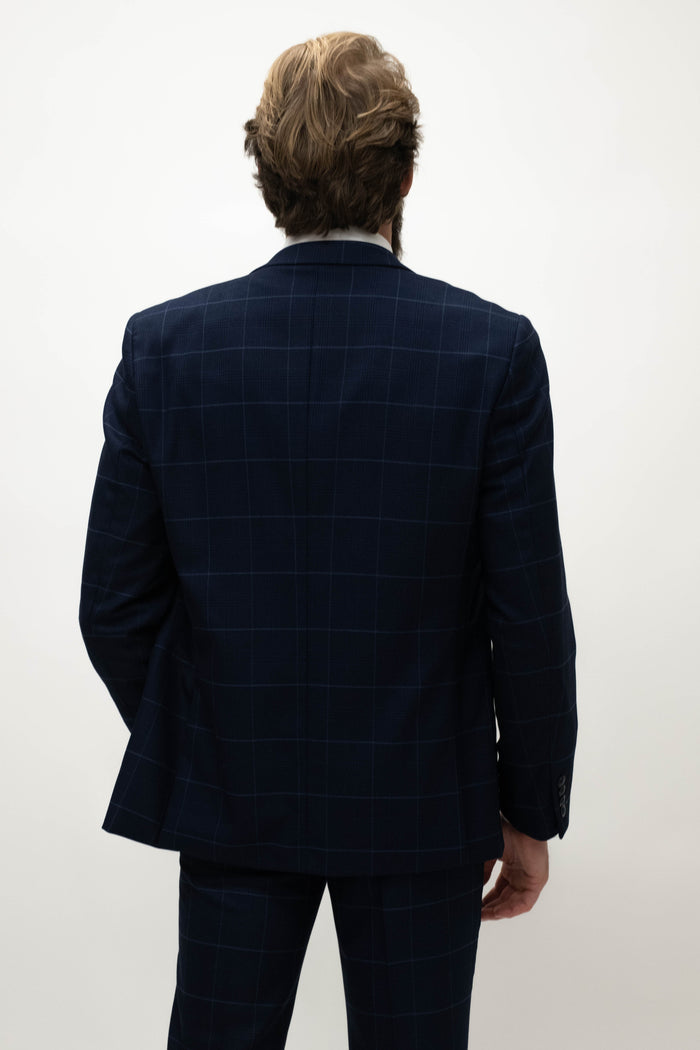 Marc Darcy Edinson Navy Sky Blazer