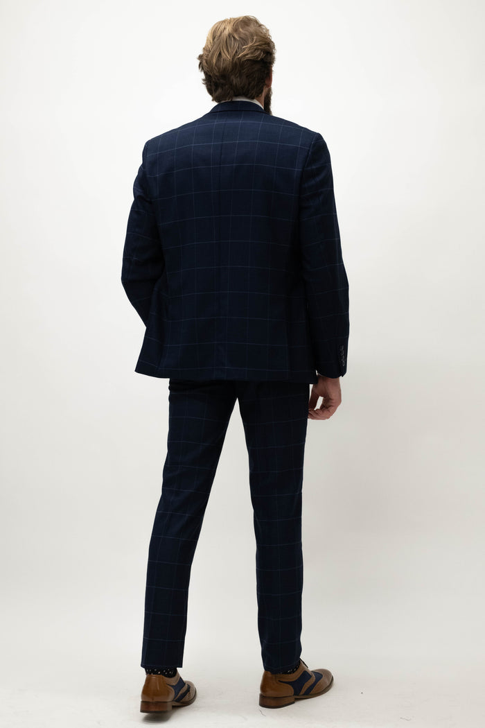 Marc Darcy Edinson Navy Sky Trousers
