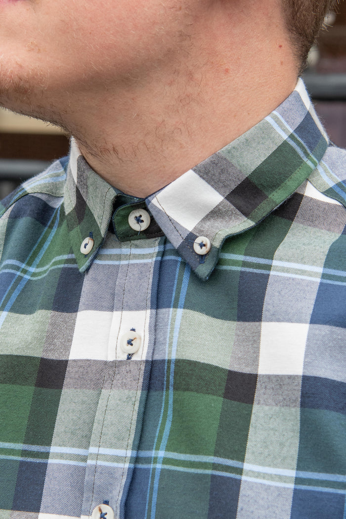 Mish Mash Motala Khaki Check Shirt