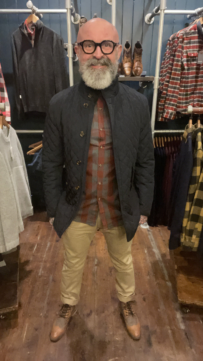 Mish Mash Rust Tonal Check Shirt