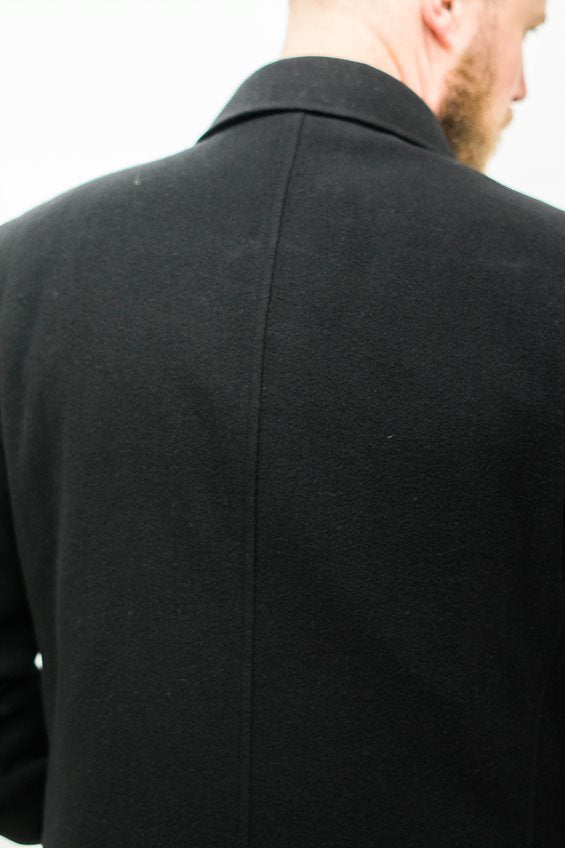 Skopes Aldgate Black Overcoat