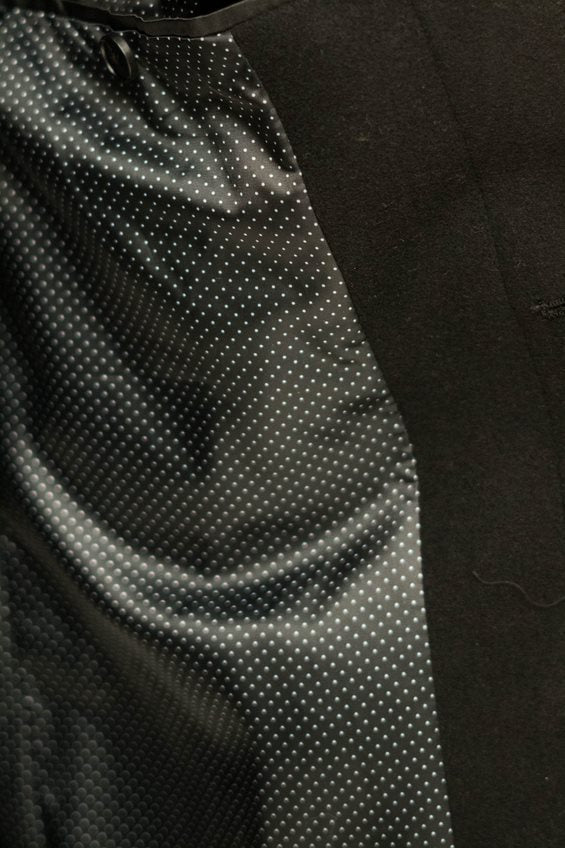 Skopes Aldgate Black Overcoat