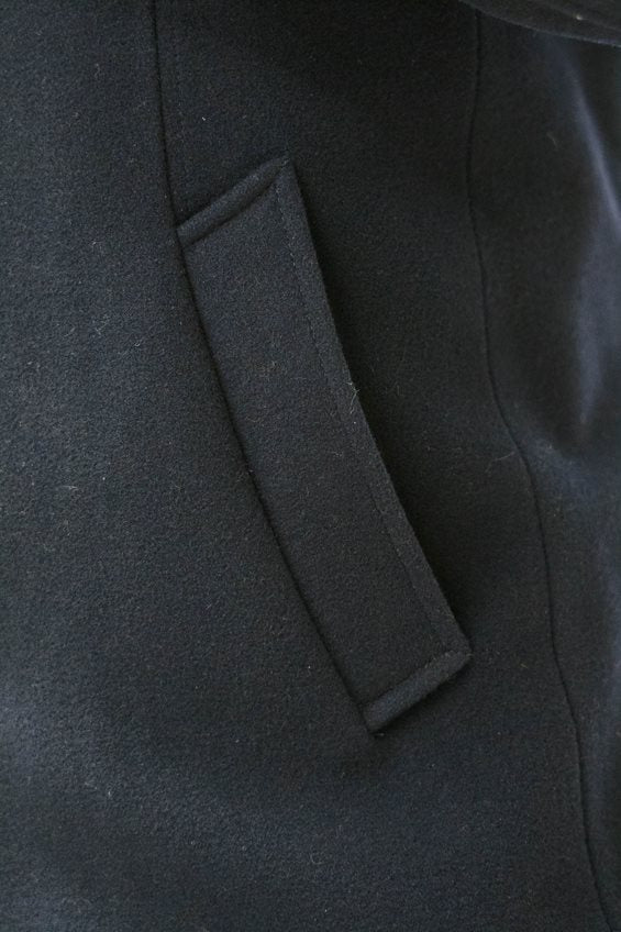 Skopes Aldgate Navy Overcoat