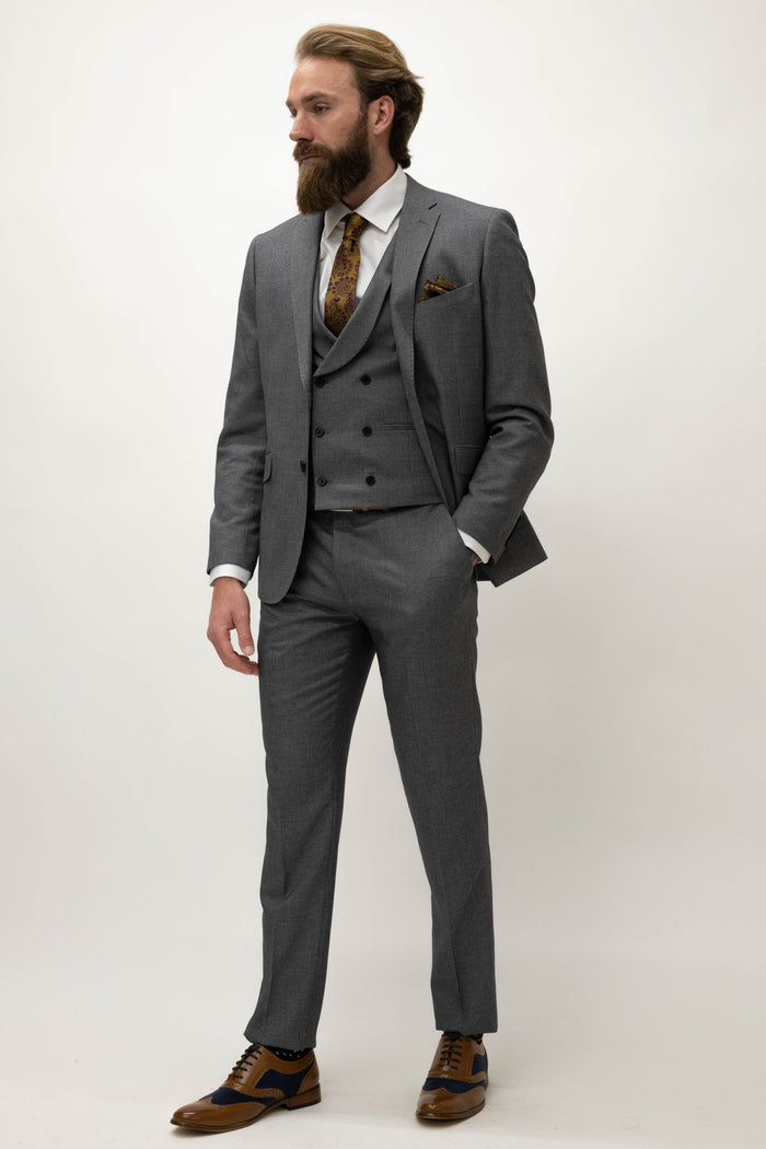 Skopes Harcourt Silver Slim Fit Blazer