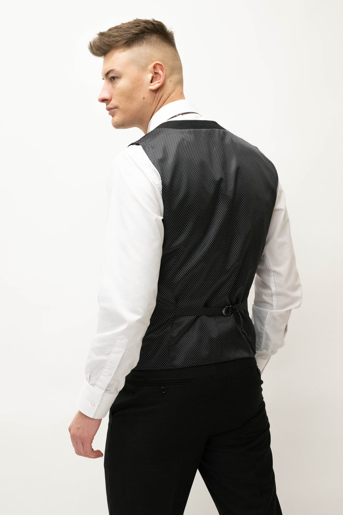 Skopes Madrid Black Waistcoat