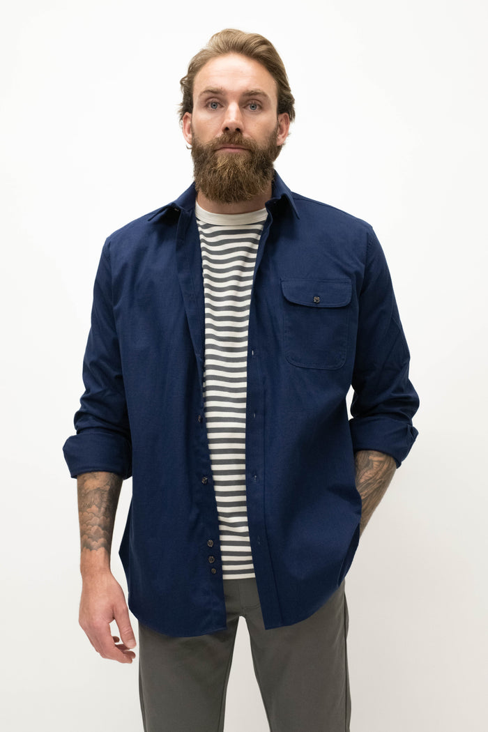 Skopes Navy Overshirt