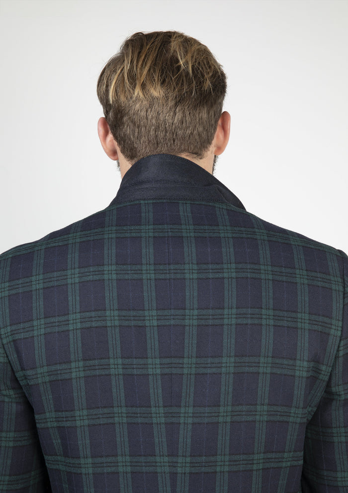 Skopes Ramsay Green Check Blazer