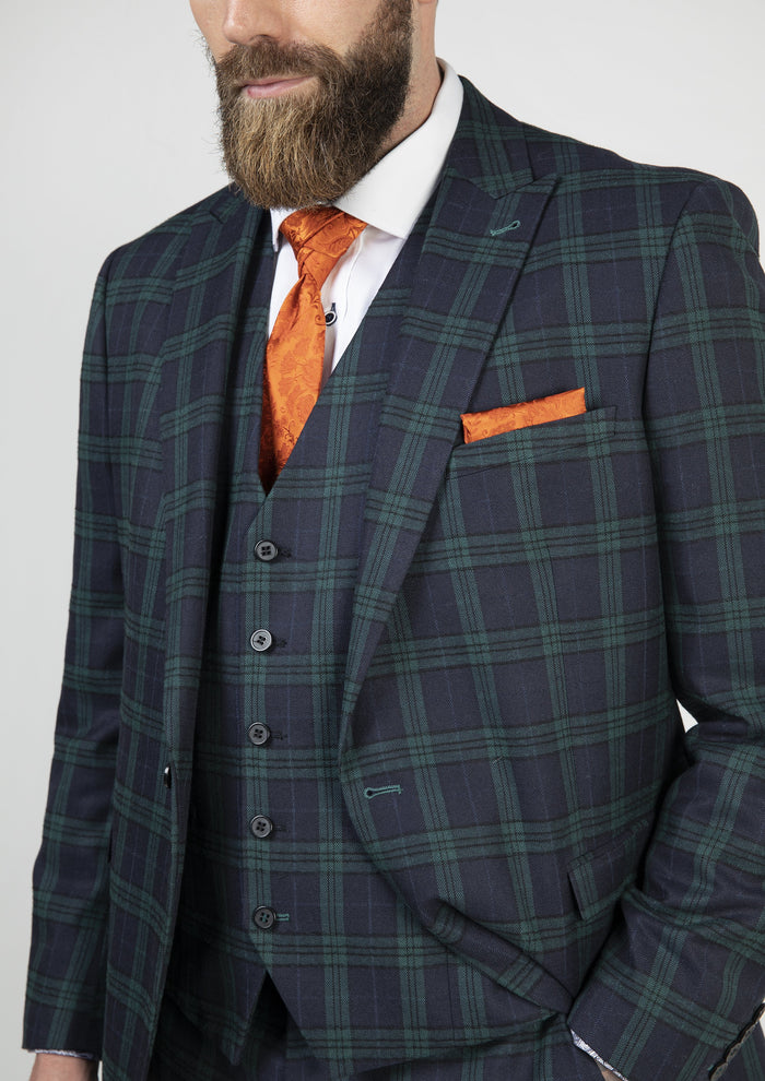 Skopes Ramsay Green Check Blazer
