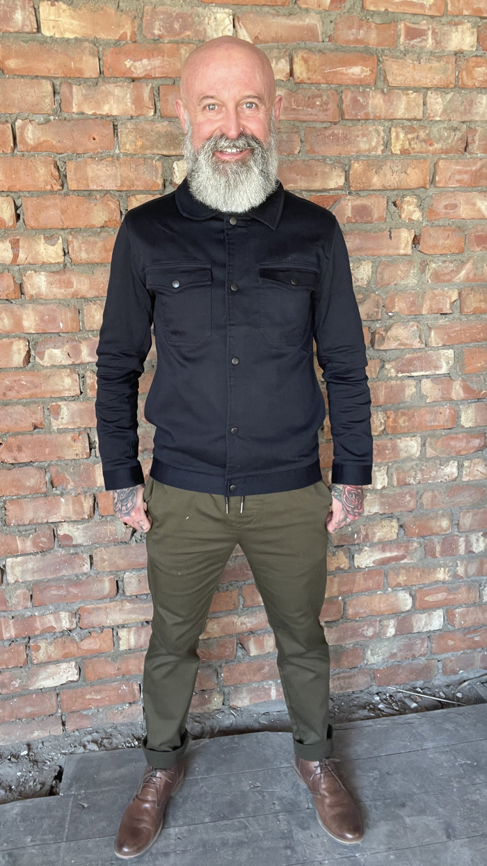 Wear London Navy Spitalfields Jacket S