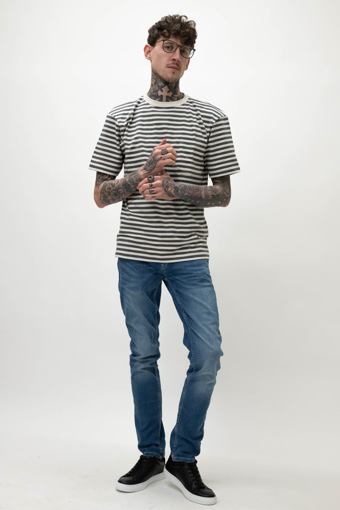 Wear London Puma Striped Grey T-Shirt